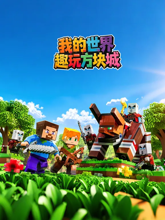 我的世界趣玩方块城